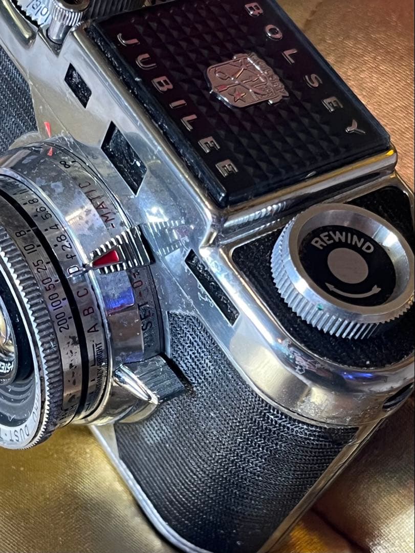 BOLSEY JUBILEE 45mm f2.8 革ケース付 並品