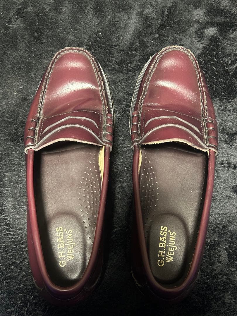 G.H. BASS Weejuns バーガンディ ローファー