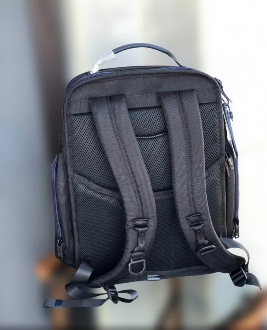 TUMI ALPHA3 バックパック ブルーライン