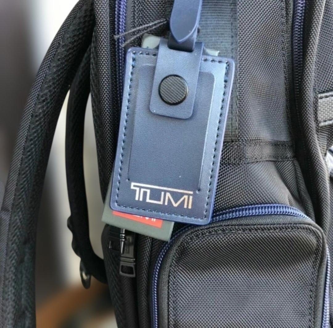 TUMI ALPHA3 バックパック ブルーライン