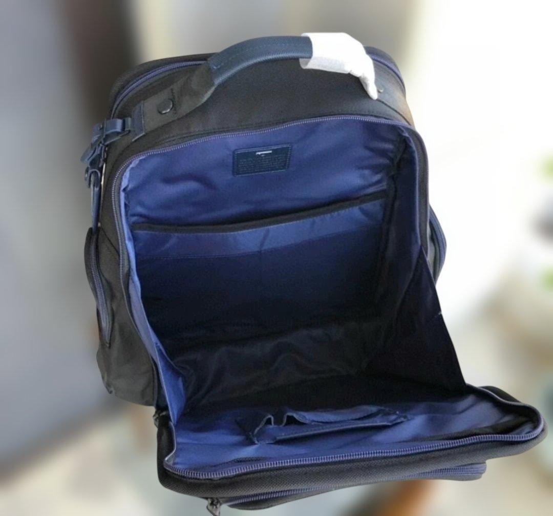 TUMI ALPHA3 バックパック ブルーライン