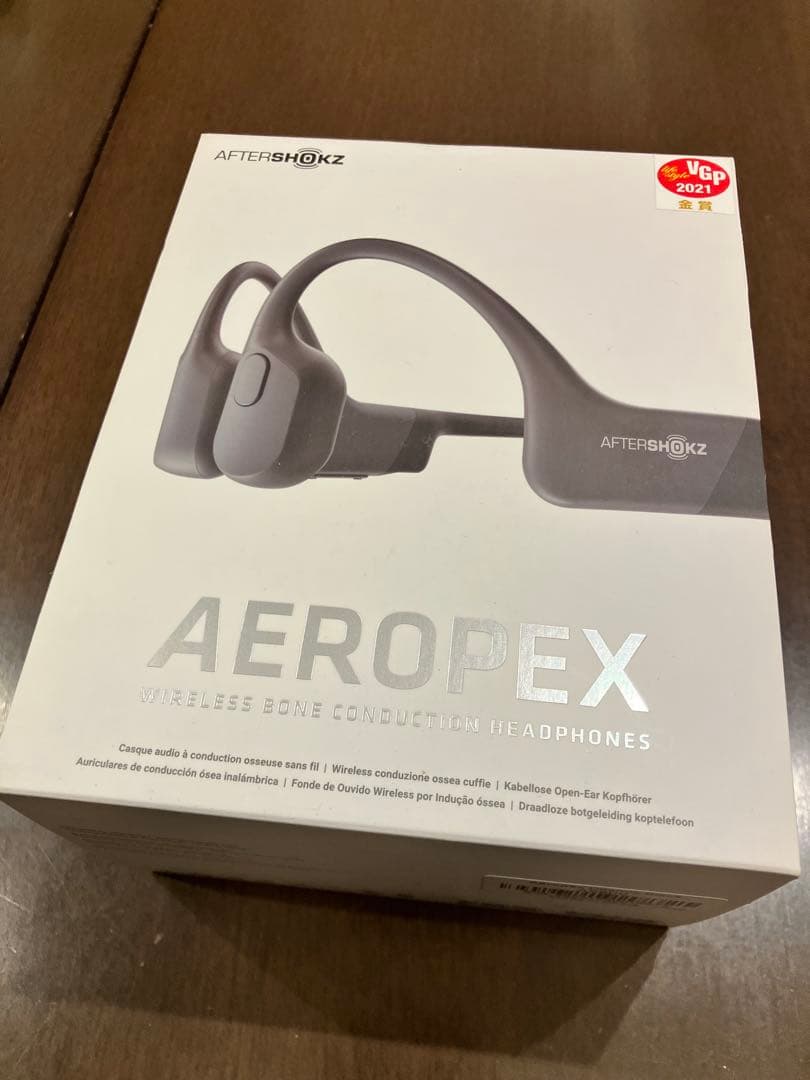 【新品・未使用】AFTERSHOKZ 骨伝導イヤホン AEROPEX AS800