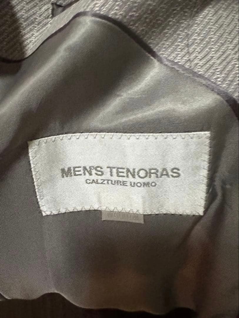 【新品未使用】MEN’S TENORAS 3BSスリーピーススーツ