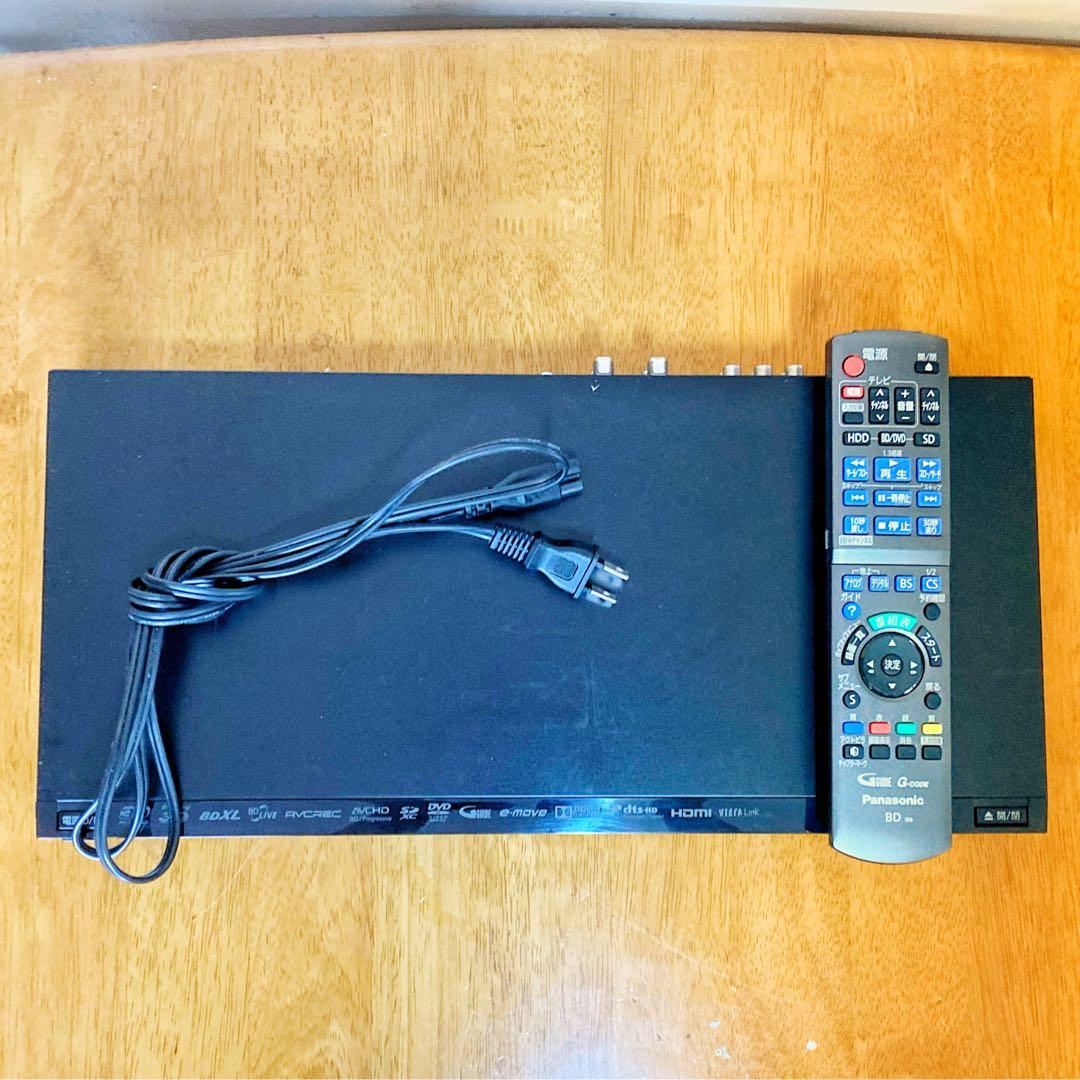 Panasonic DIGA ブルーレイレコーダー HDD 1TB 2チューナー