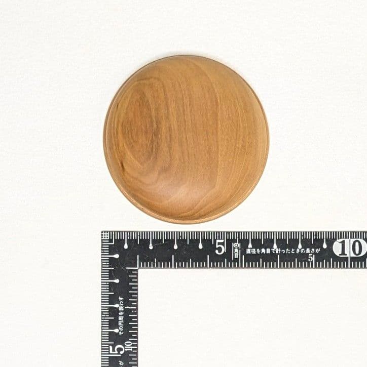 【特価・新品】 香合　白檀　蛤型　2.3寸(約6.9cm)