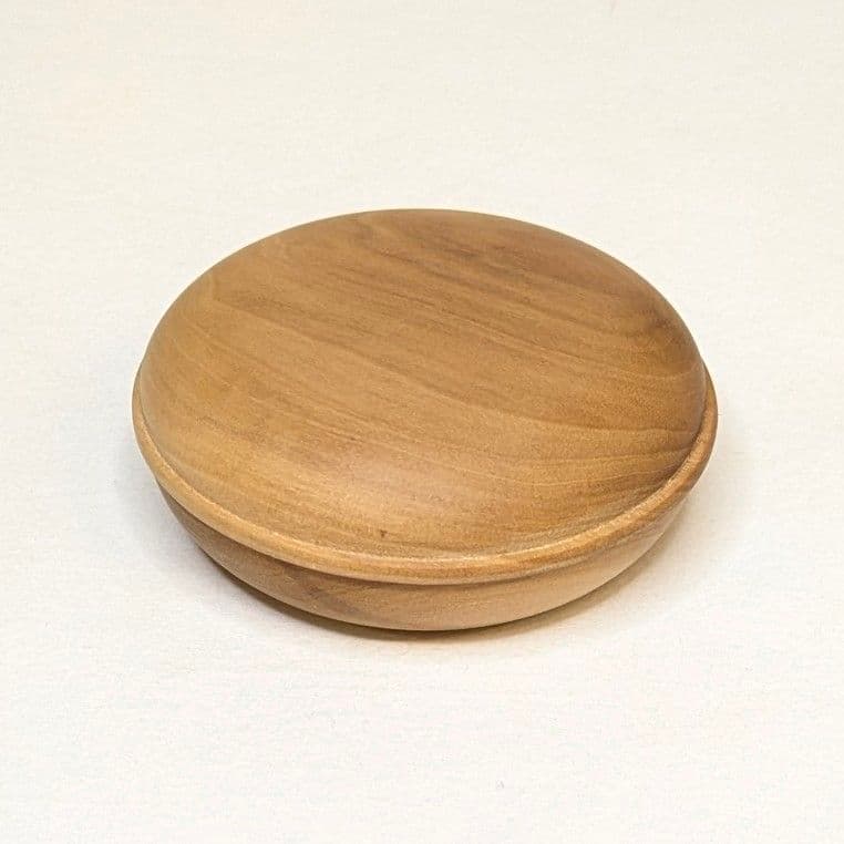 【特価・新品】 香合　白檀　蛤型　2.3寸(約6.9cm)