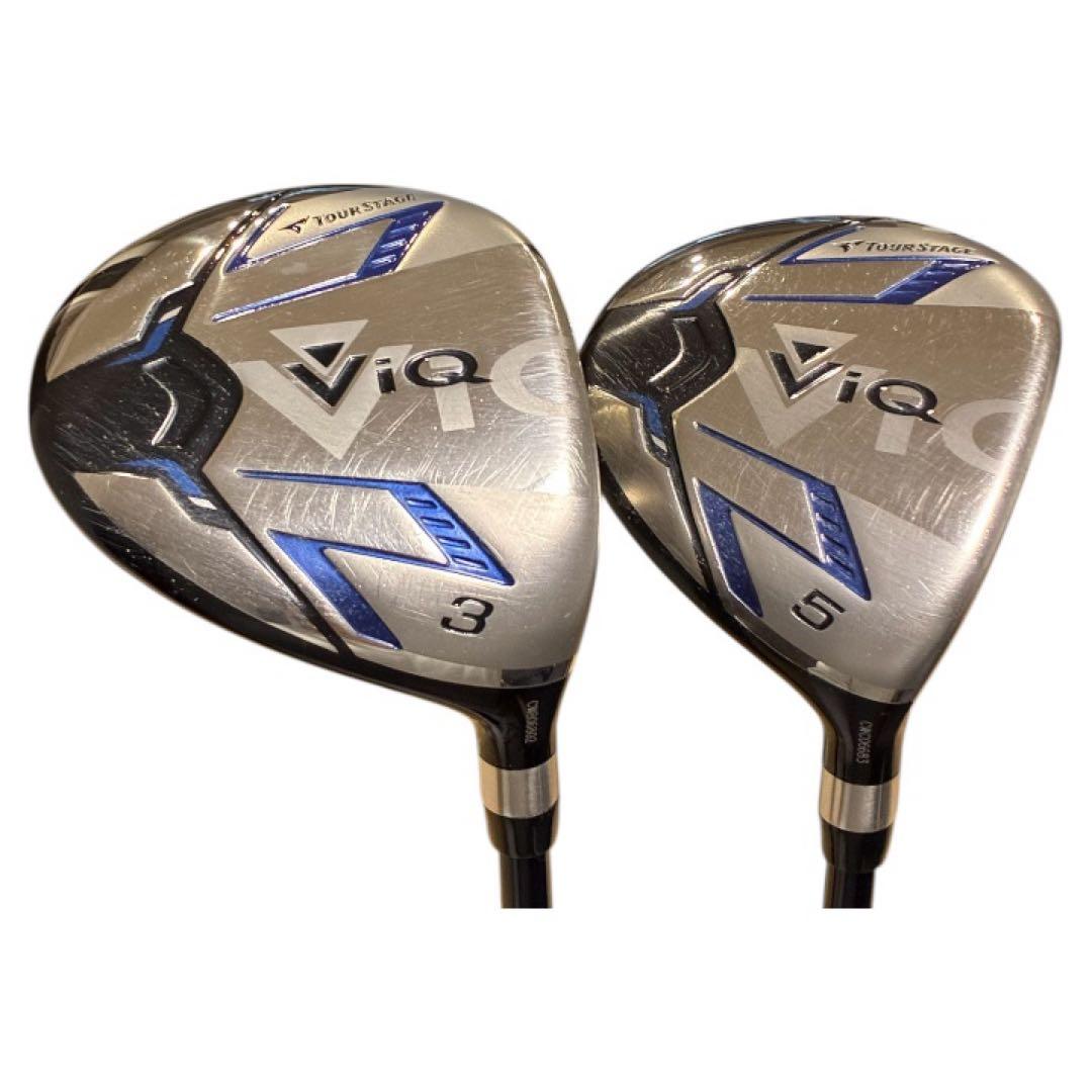 め*9様 【美品】ツアーステージ VIQ 2021 2本 3番 5番 フレックス