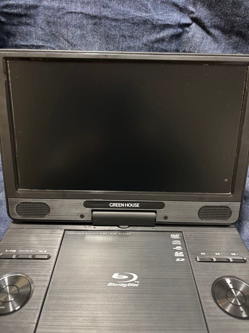 美品 GREEN HOUSE GH-PBD11BC-BK 11.6型ポータブル