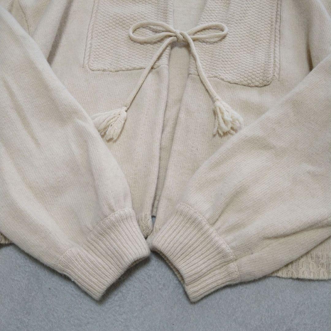 オオカミとフクロウ オオカミとゼンマイ仕掛けのペロ カーディガン