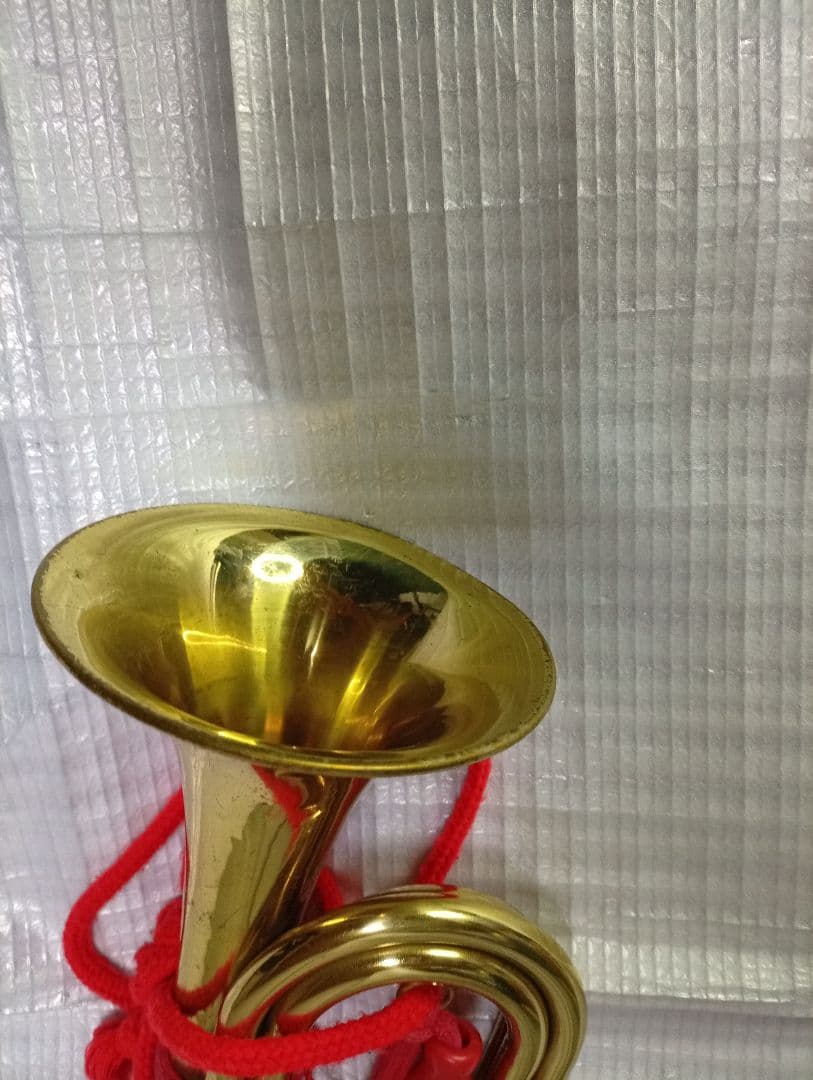 浜松まつり*　らっぱ 3連ラッパ 金色信号ラッパ