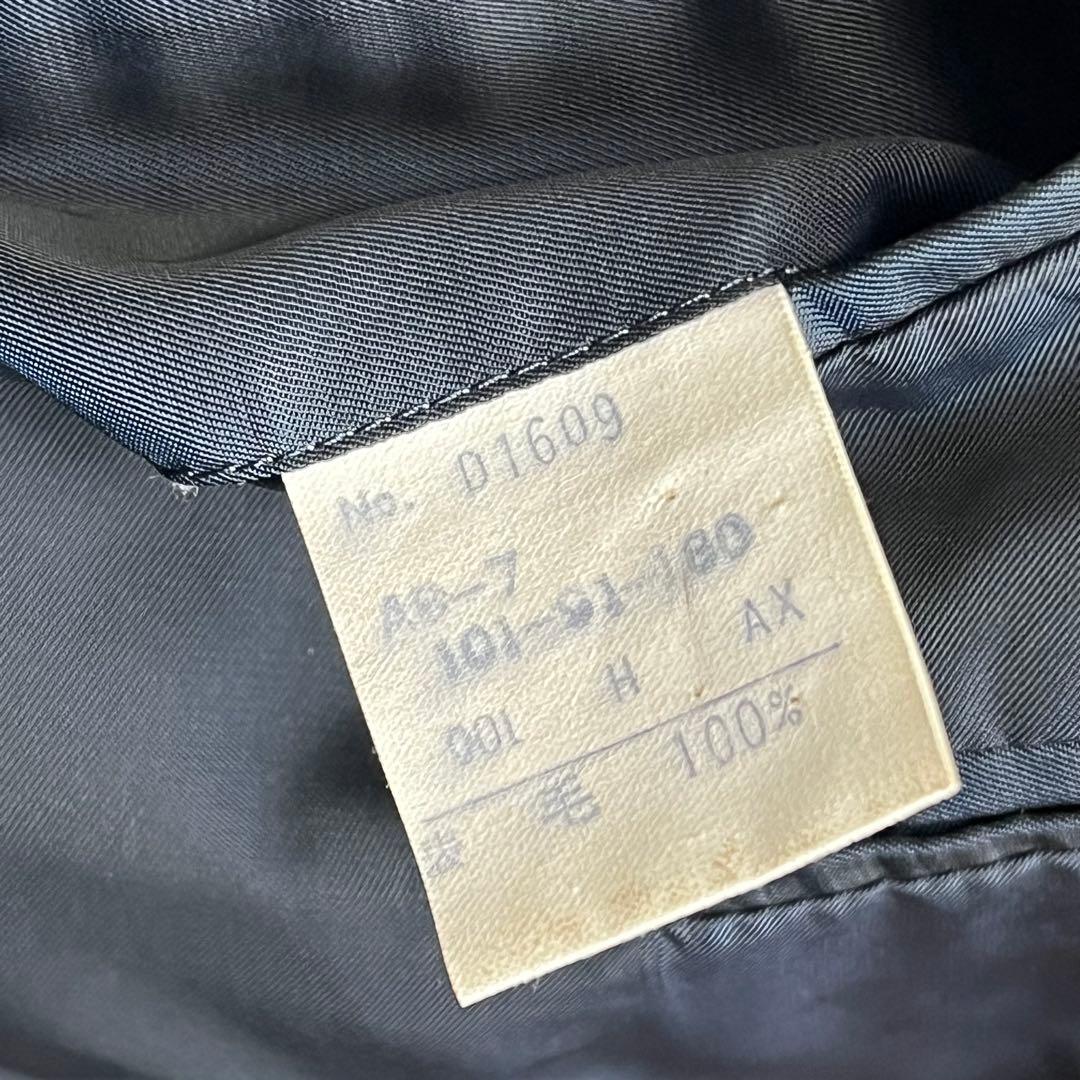 Christian Dior ダブルブレスト ウールジャケット ネイビー系