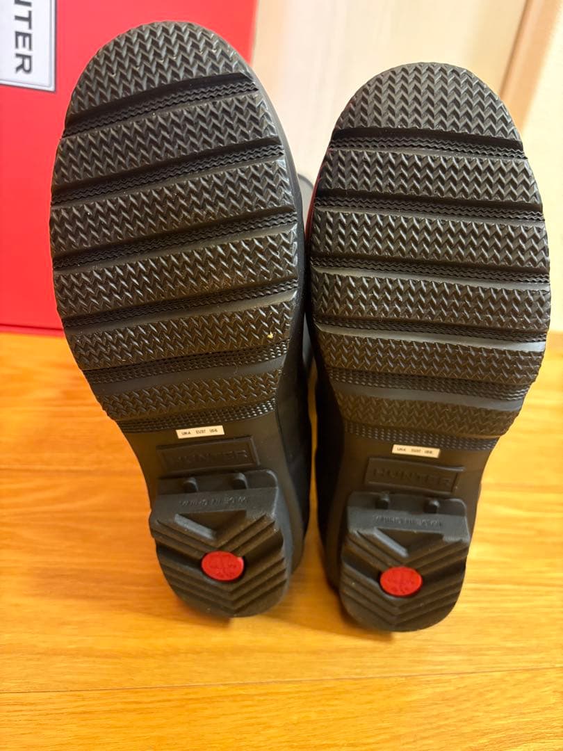 HUNTER長靴ブラック　黒