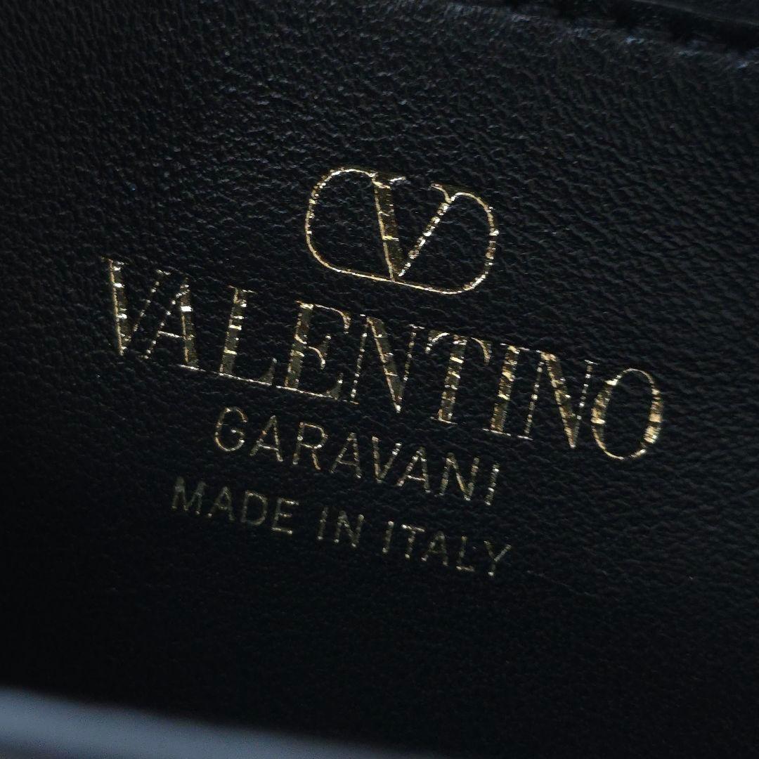 訳あり極美品【ヴァレンティノ】Vスリング　ジュエル　スモール　ハンドバッグ