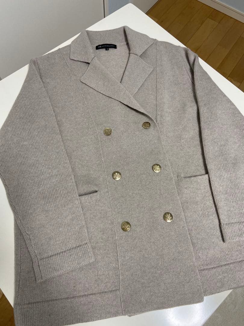 ♡23区♡今季 【見上愛さん着用】カシミヤブレンド ニット ジャケット♡ベージュ