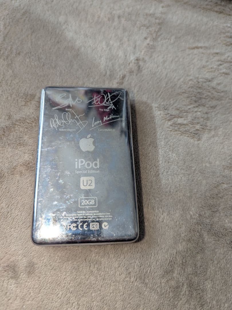 Apple iPod 20GB U2 Special Edition 通電確認済