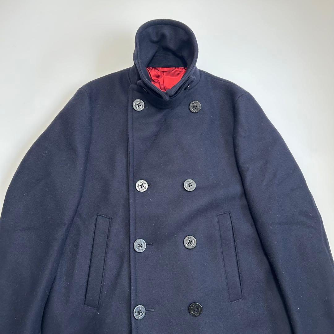 【良品】現行2022年秋冬 ジェイプレス 定番ピーコート 定価約¥80,000
