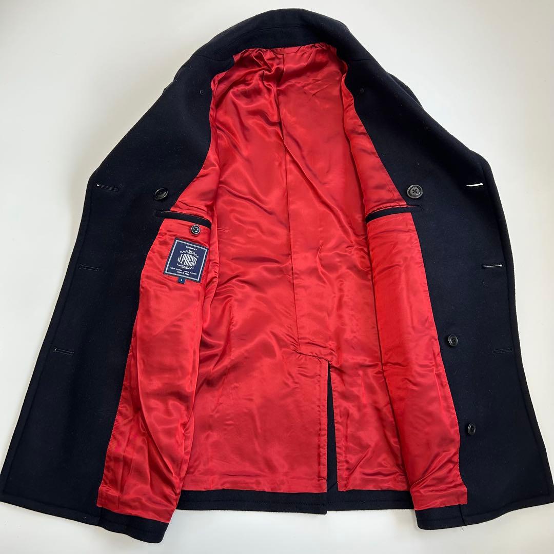 【良品】現行2022年秋冬 ジェイプレス 定番ピーコート 定価約¥80,000