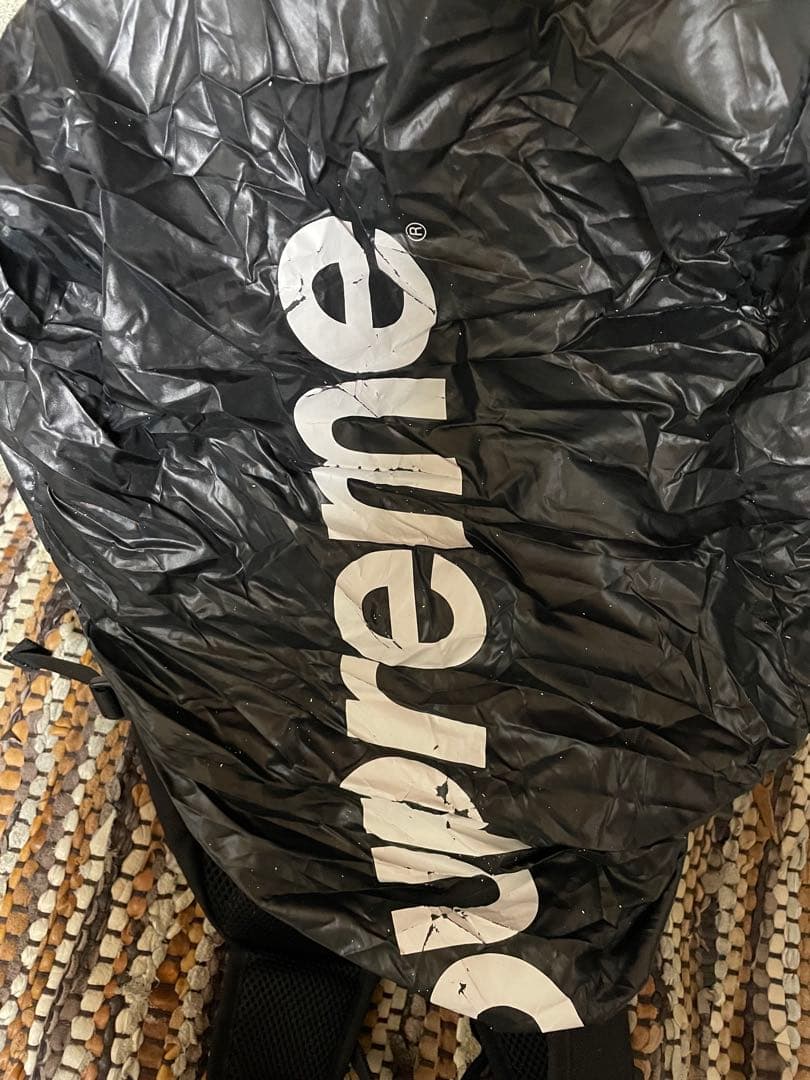 シュプリーム supreme バックパック ブラック