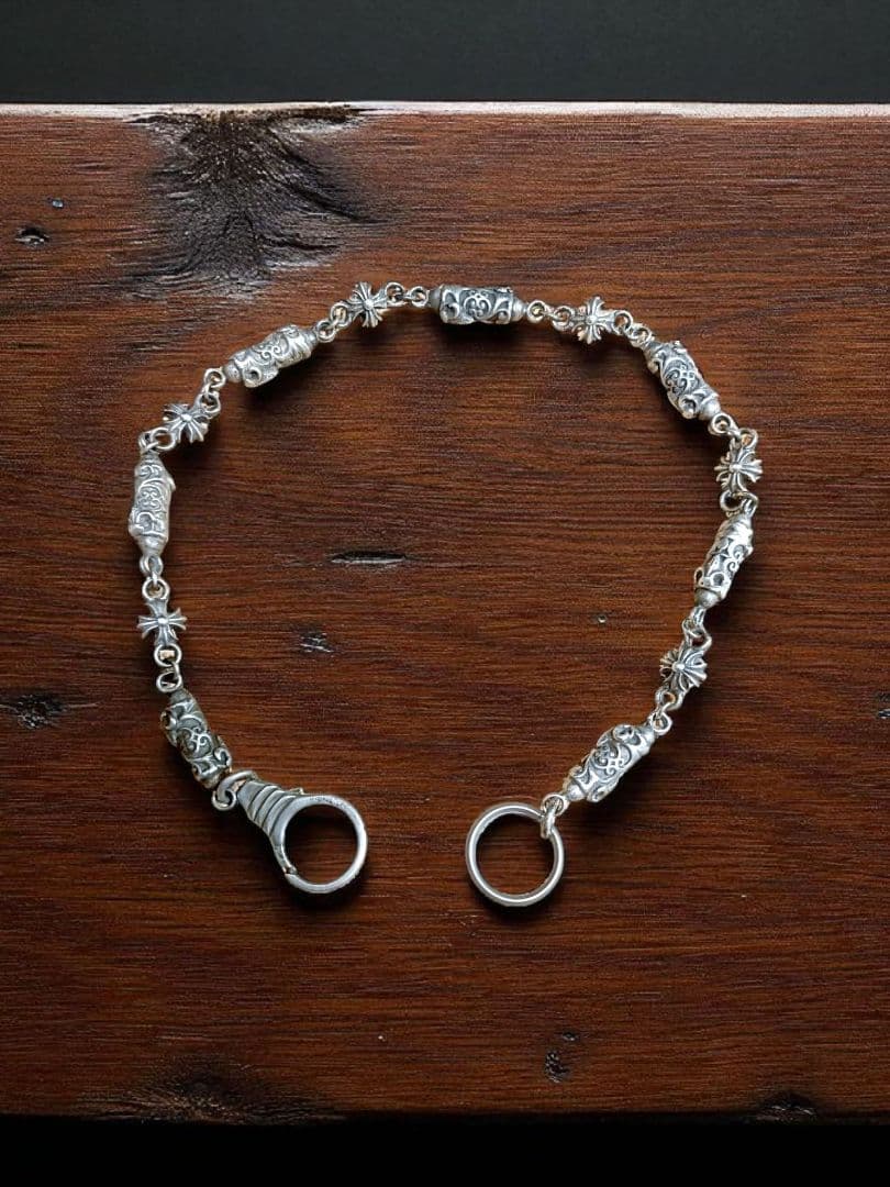 シルバー925 ウォレットチェーン40cm/95年製made in japan