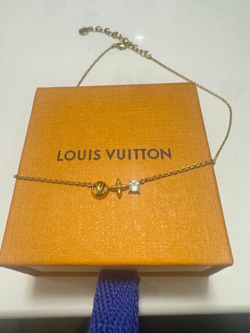 ルイヴィトン コリエ プティルイ ネックレス ゴールド