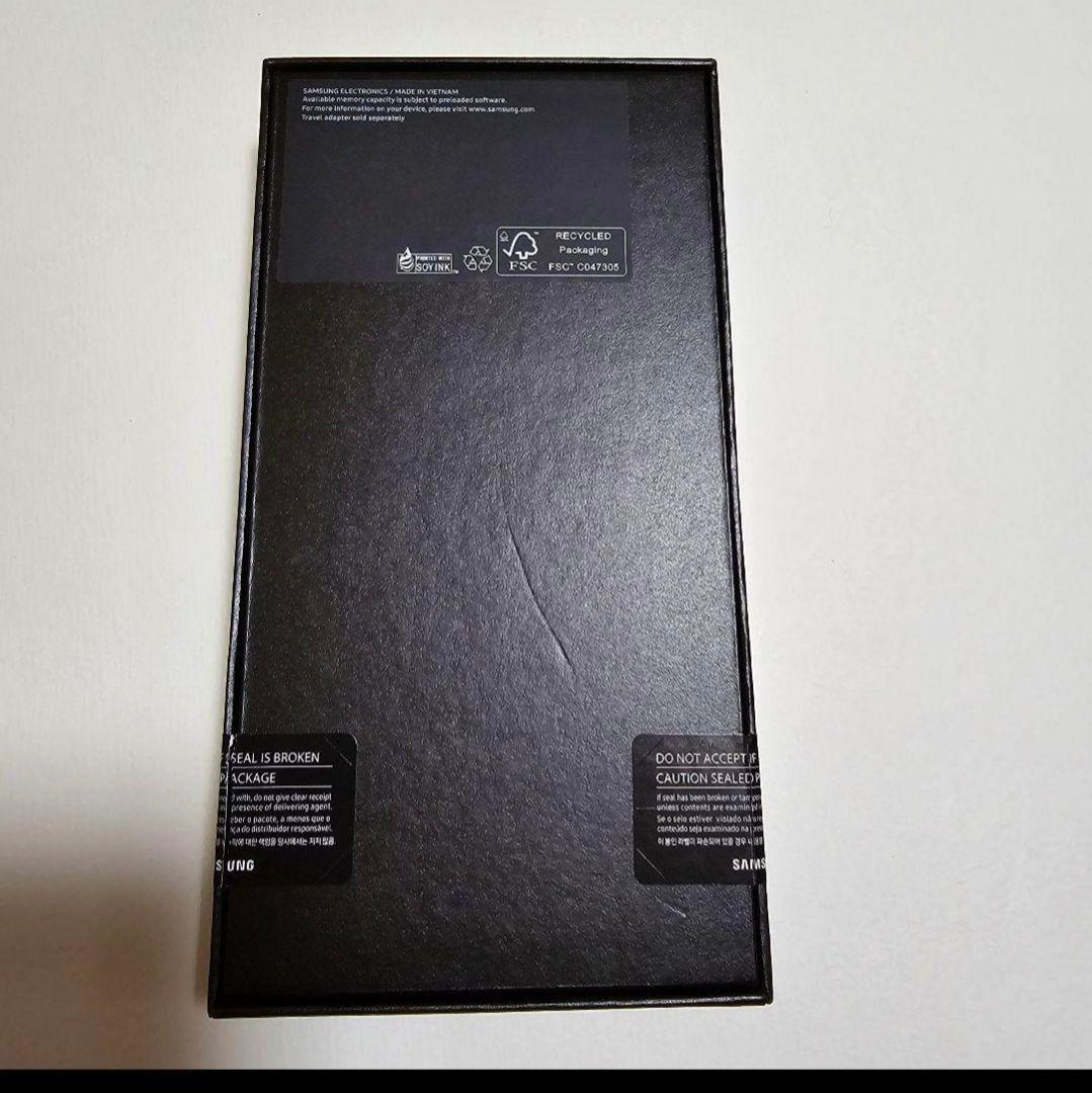 Galaxy S22 ultra 512GB SIMフリー カメラ無音設定可能