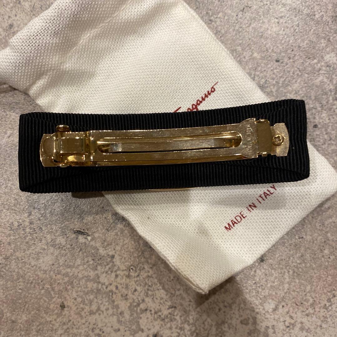 Salvatore Ferragamo バレッタ　ブラック