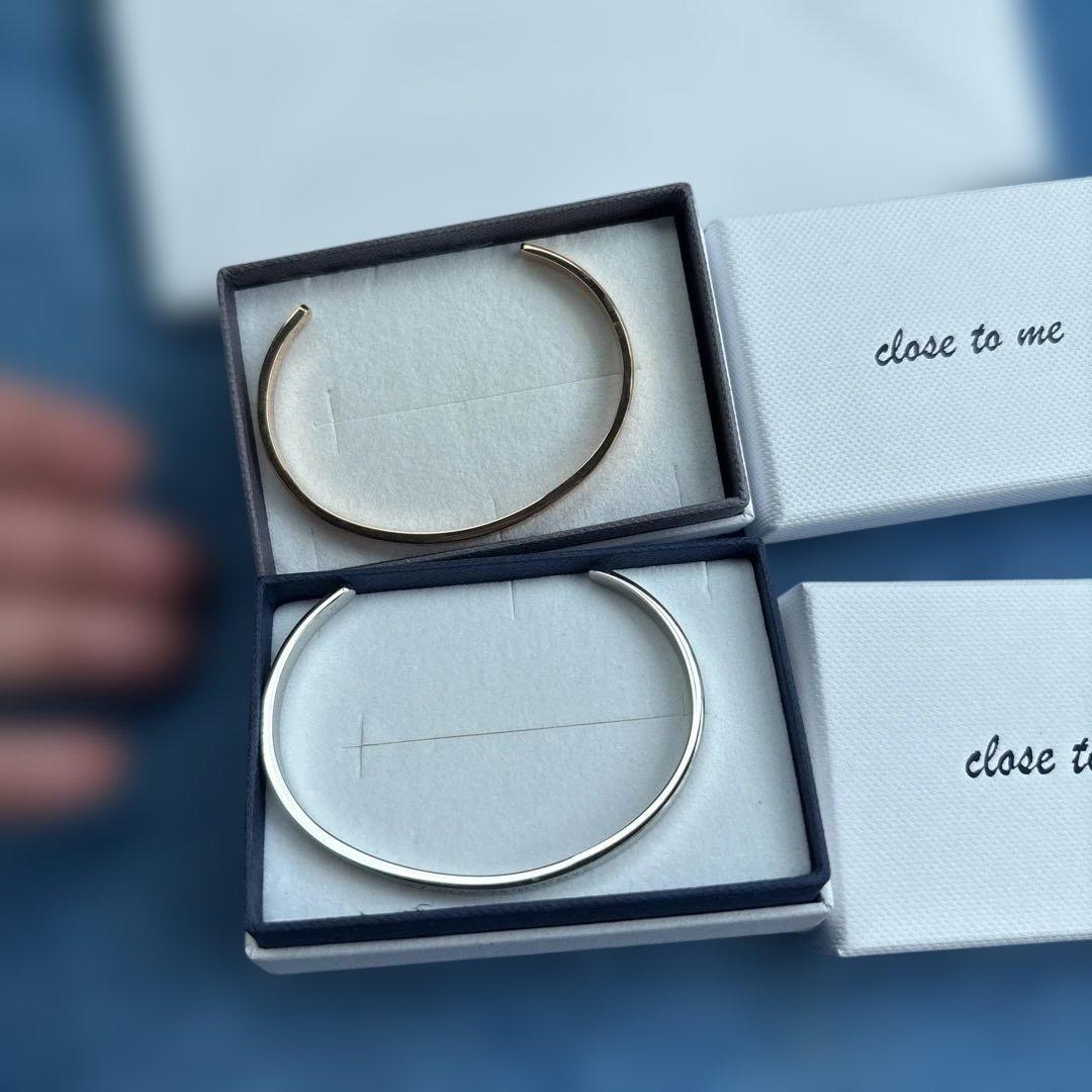 新品未使用★close to me ゴールドバングルペアバングル2点セット