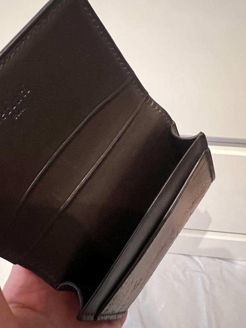 ベルルッティ 名刺入れ ゴールデンパティーヌ 美品