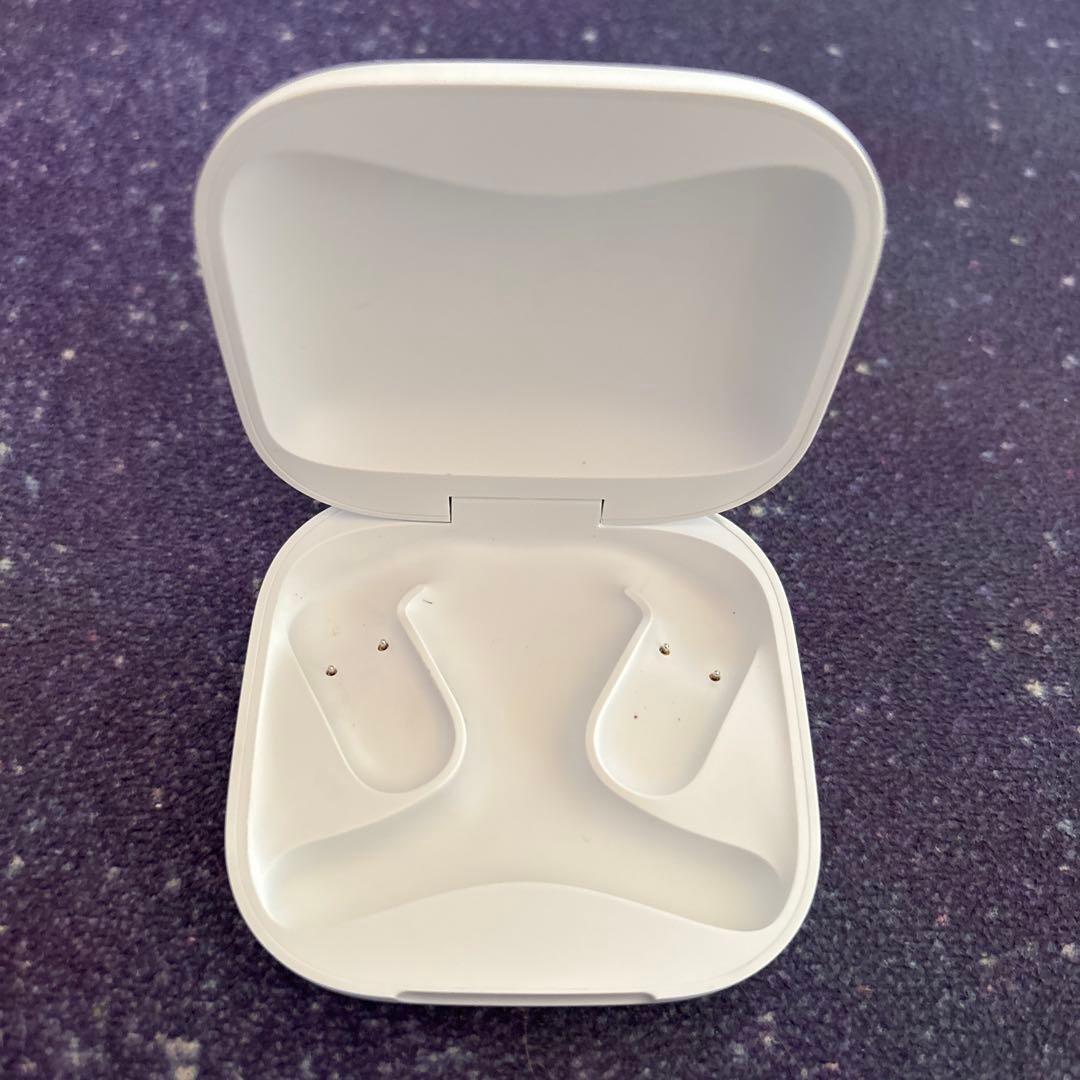 SHOKZ 骨伝導イヤホン ホワイト 充電ケース付き