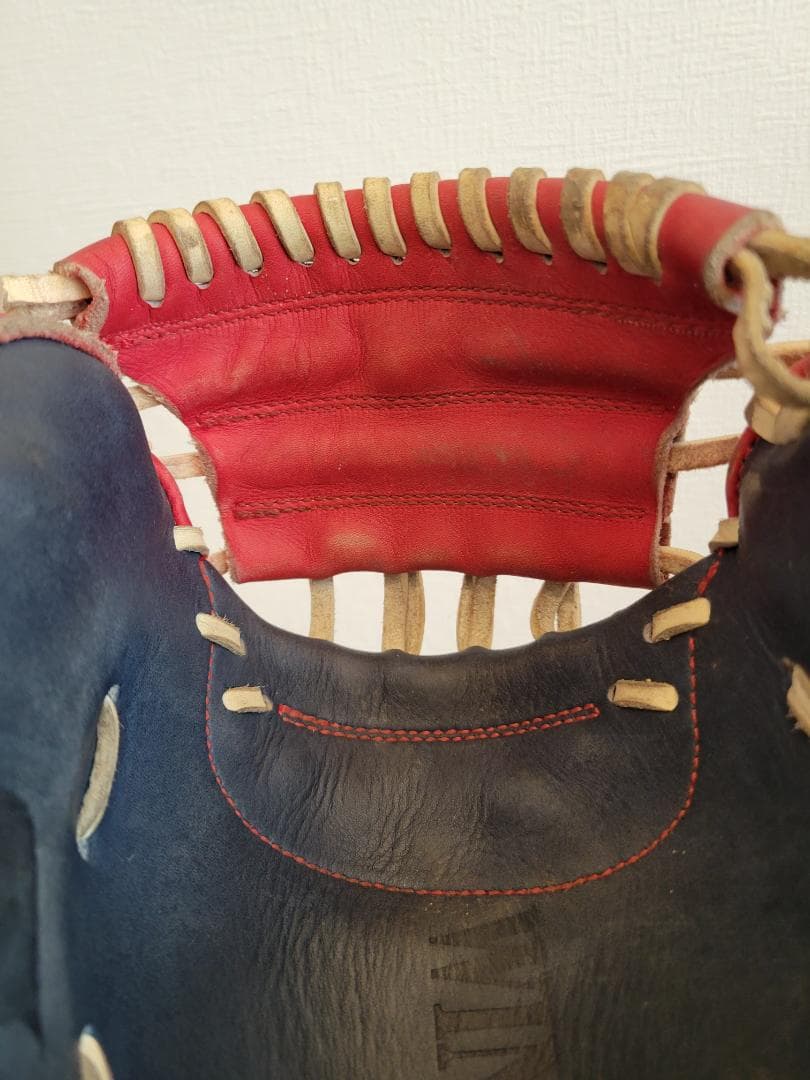 SSK キャッチャーミット 軟式用 レッド/ブラック