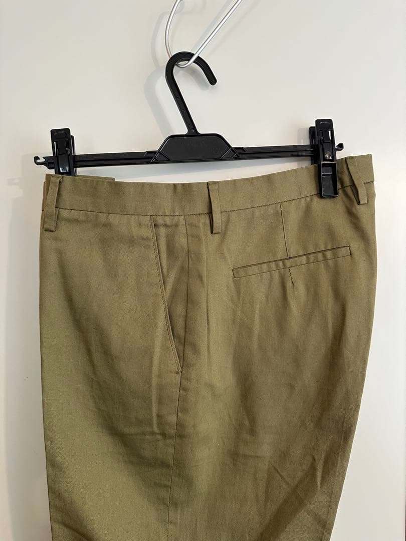 【最終価格】メゾンマルタンマルジェラ15SSリネン混 チノコットンパンツ