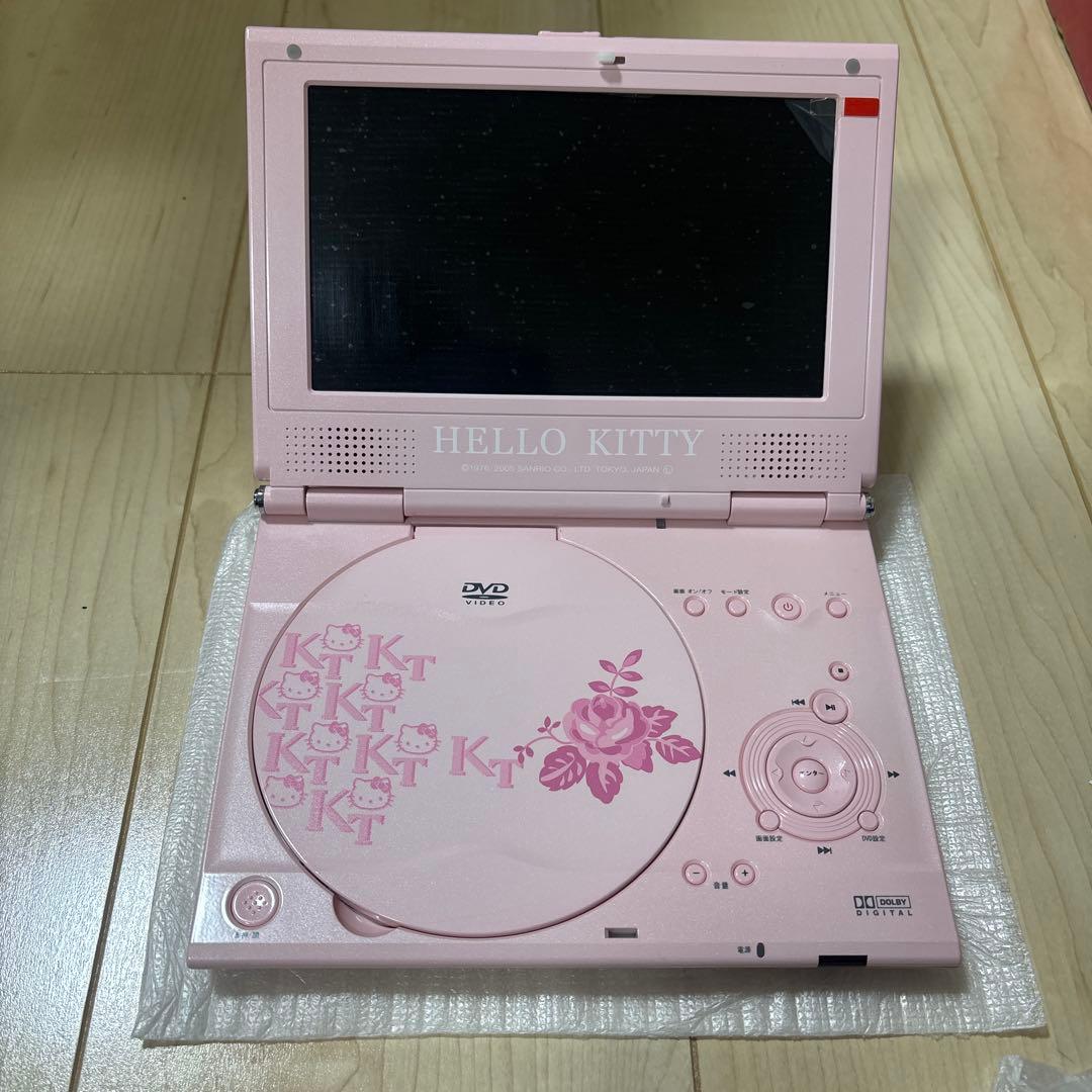 HELLO KITTY ポータブルDVDプレーヤー