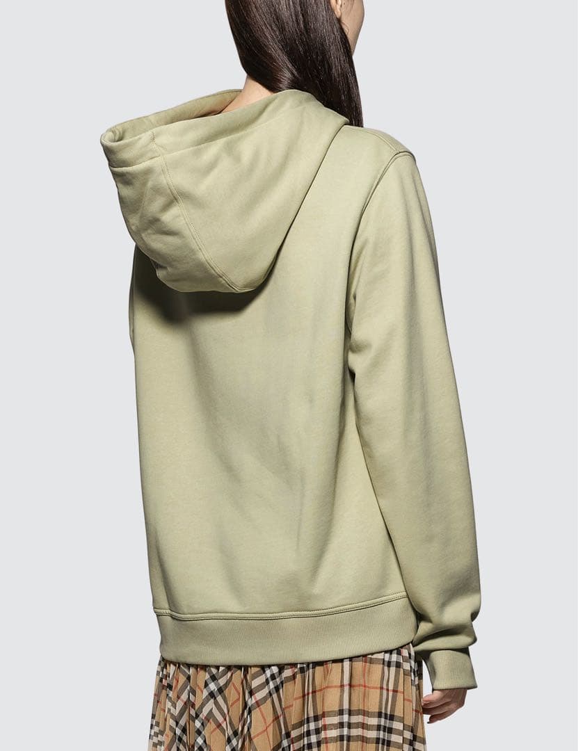 BURBERRY フード付きパーカー ライトグリーン