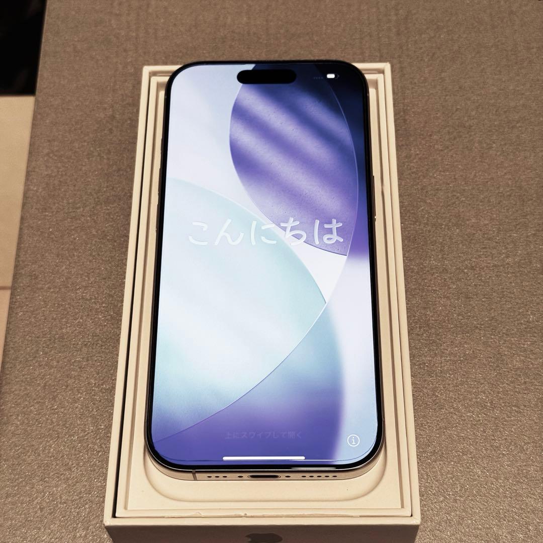 Apple iPhone 16 Pro 512G 本体 ホワイト ケース付き