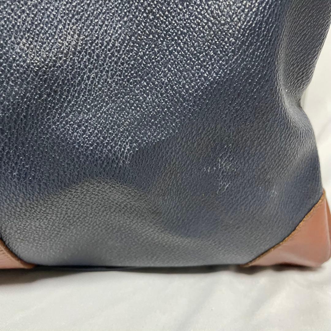 Burberry バーバリー ボストンバッグ ネイビー