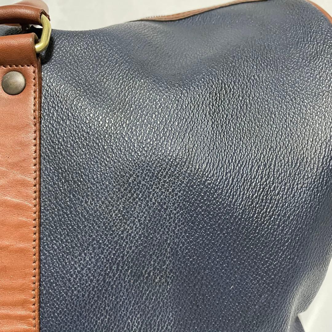 Burberry バーバリー ボストンバッグ ネイビー