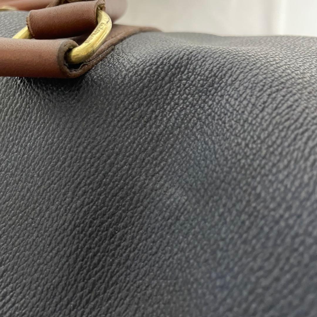 Burberry バーバリー ボストンバッグ ネイビー