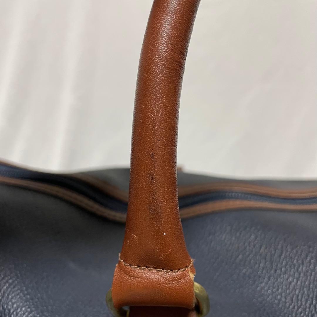 Burberry バーバリー ボストンバッグ ネイビー