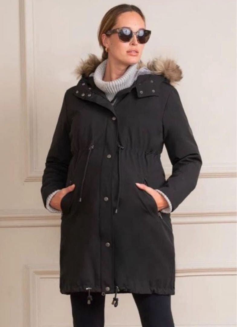 Seraphine セラフィン　マタニティ・ベビーコート　M ボア　ジャケット