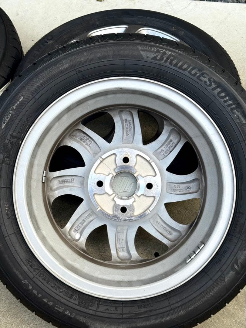 パレット純正ホイール美品 タイヤ2023年製新品 14インチ