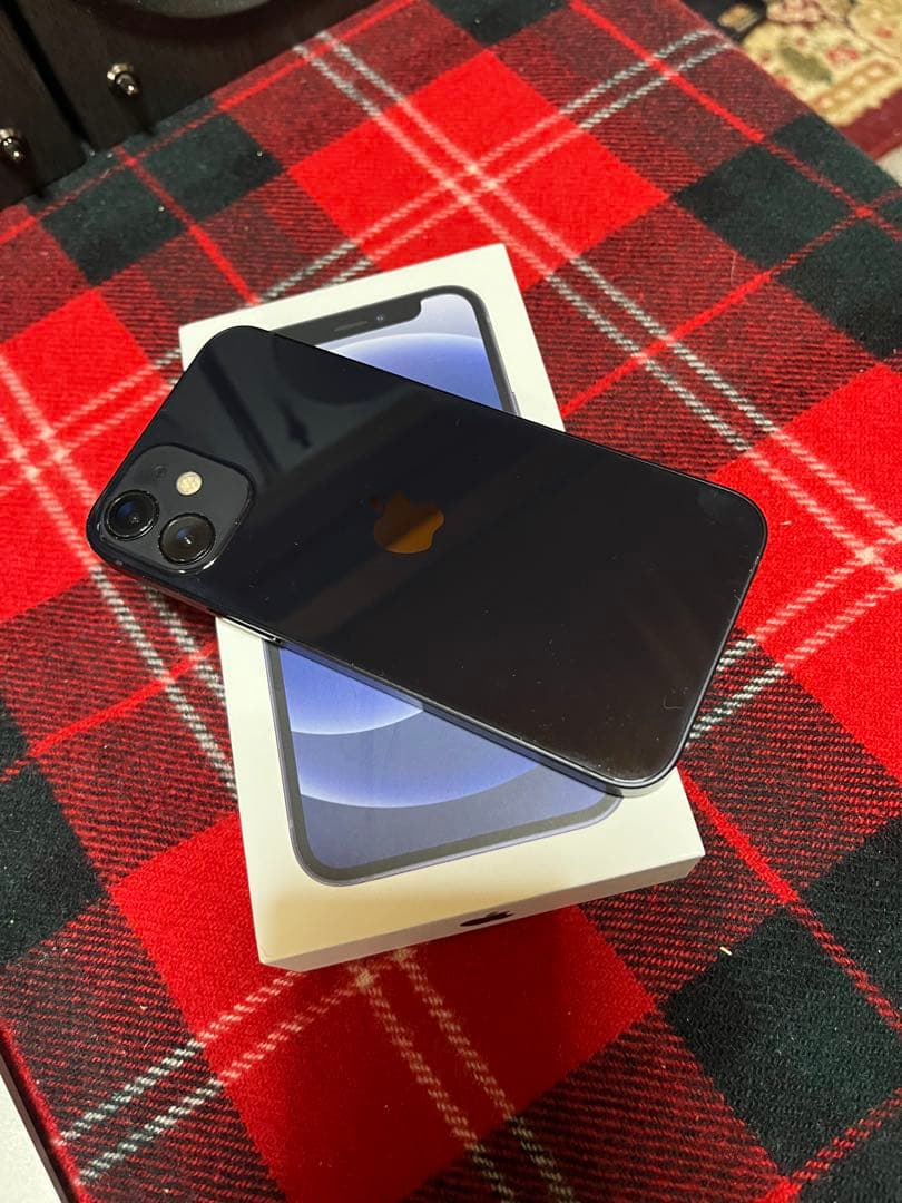 AppleiPhone12mini ブラック SIMフリー バッテリー100%