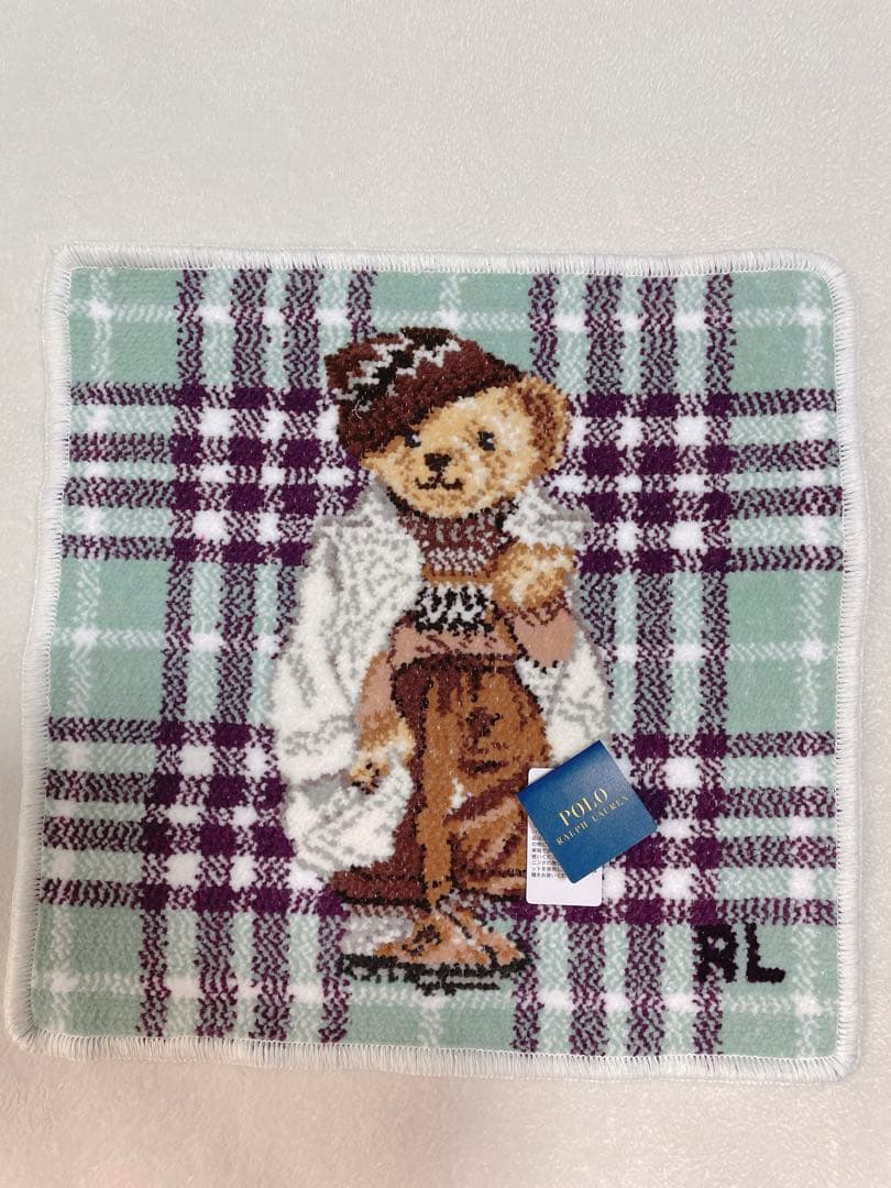 ラルフローレン ポロベア　タオルハンカチ 3枚セット