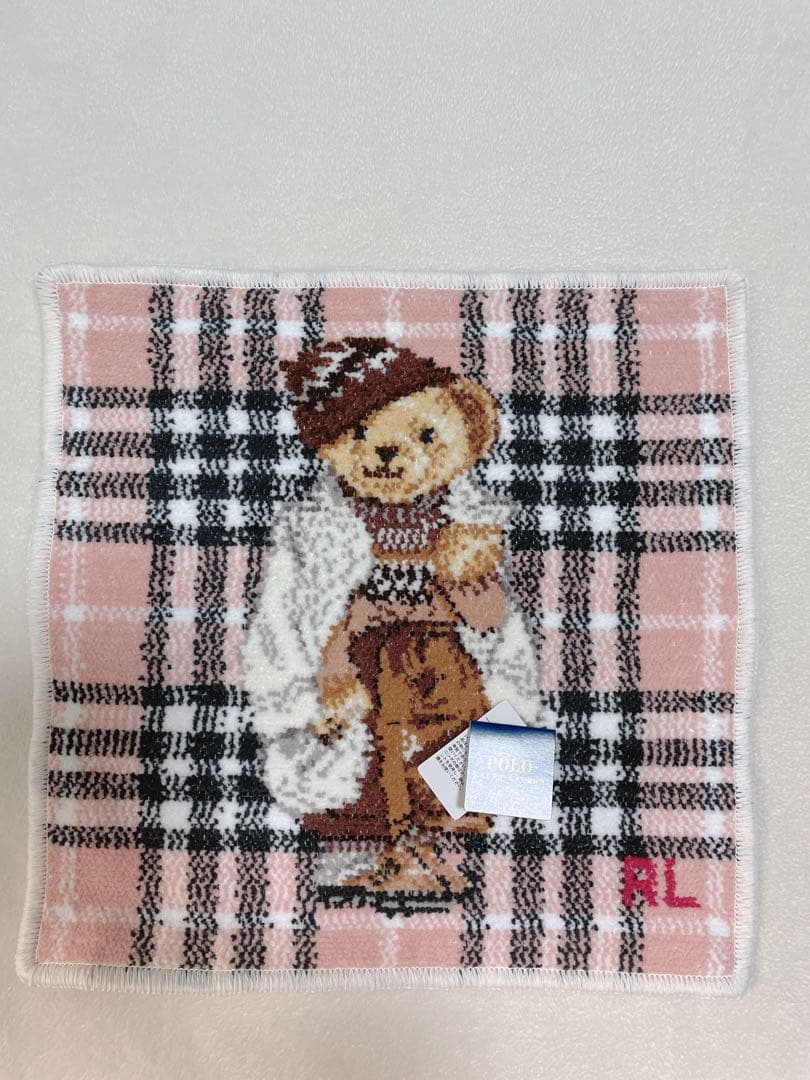 ラルフローレン ポロベア　タオルハンカチ 3枚セット