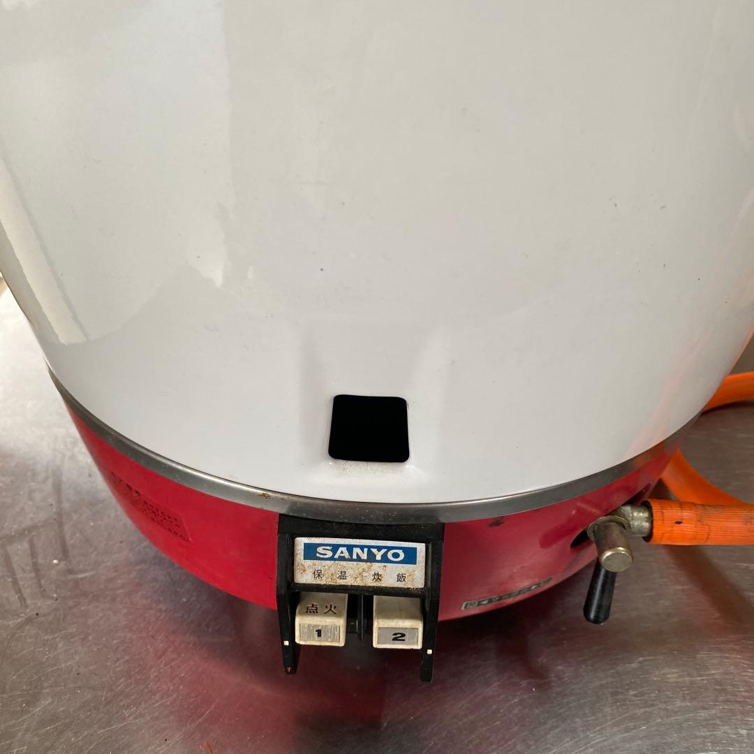サンヨー　2.2升炊き　LPガス炊飯器　昭和レトロ