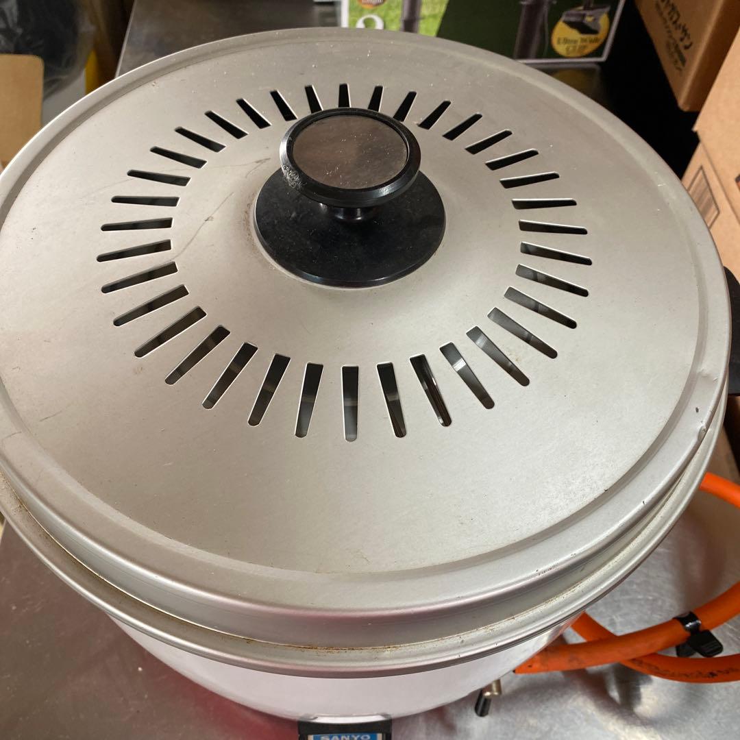 サンヨー　2.2升炊き　LPガス炊飯器　昭和レトロ