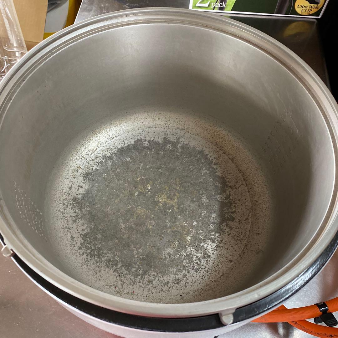 サンヨー　2.2升炊き　LPガス炊飯器　昭和レトロ