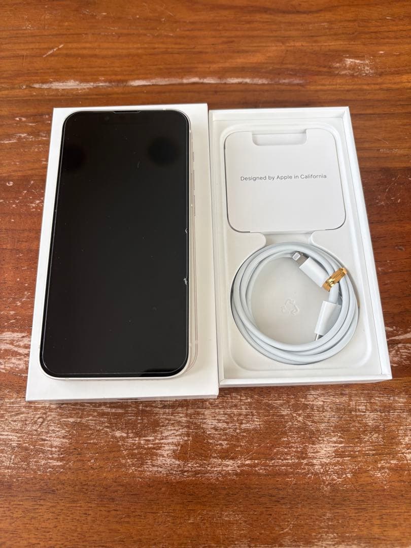 Apple iPhone 13 mini Starlight 本体