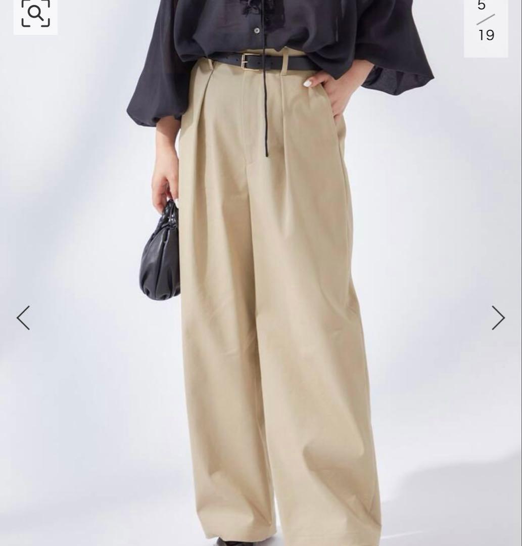 JOURNAL STANDARD L'ESSAGE CP タックチノパンツ