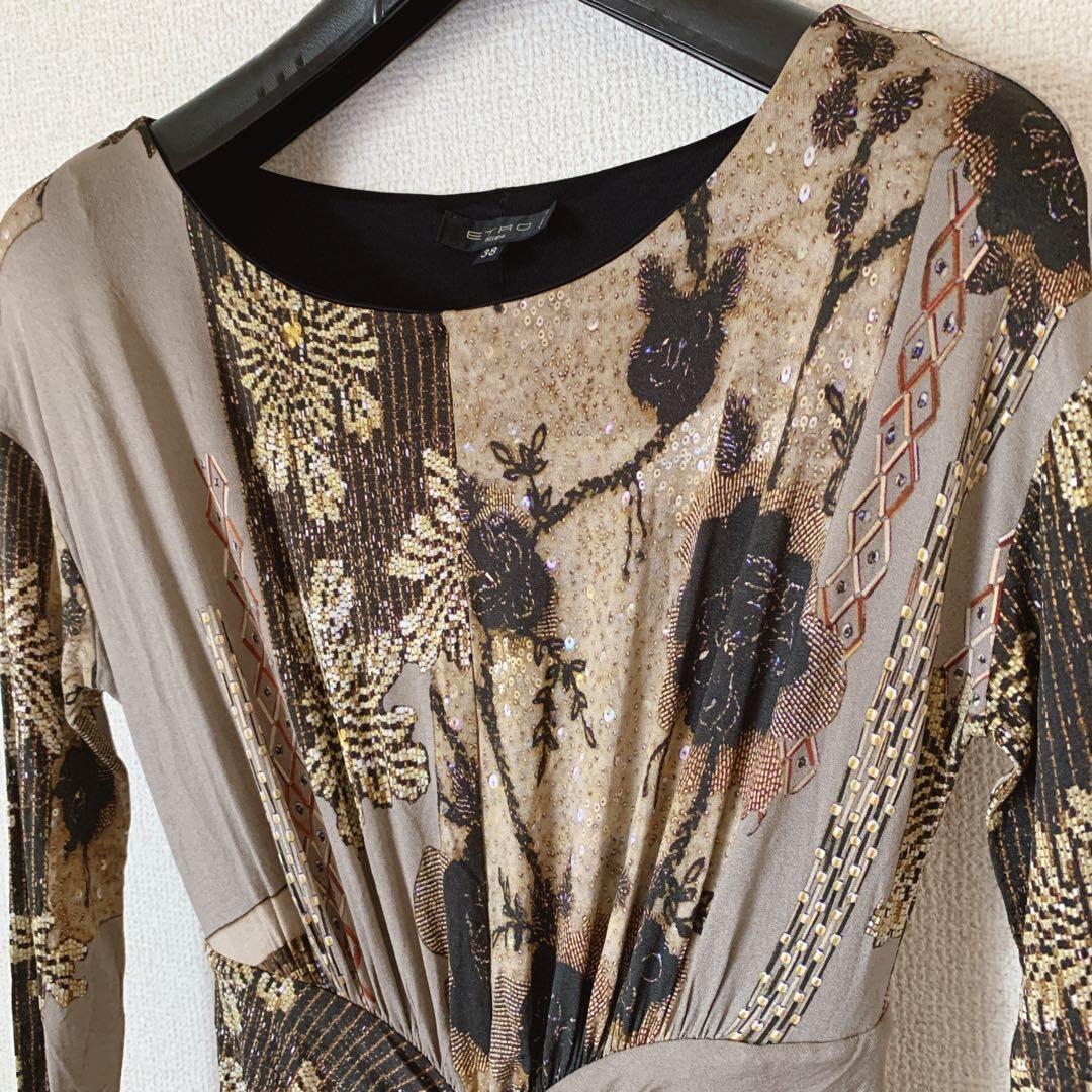 ETRO エトロ milano イタリア製 ワンピース 38