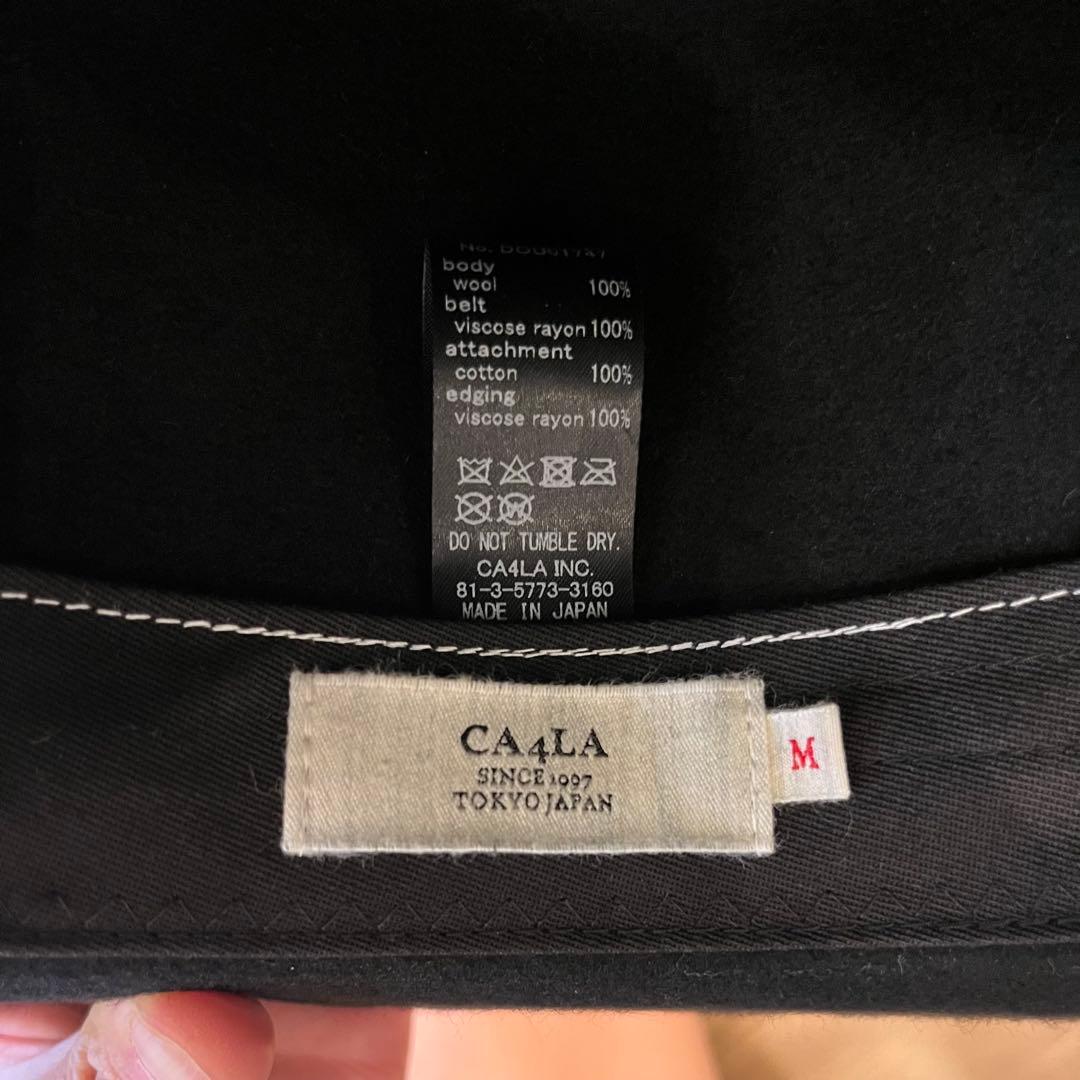 カシラ CA4LA ワイドブリムハット ウールハット